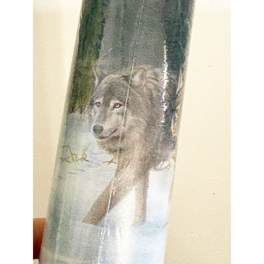 Seabrooks Designs Wolf Wallpaper Border 5 Yards Height 7” Lodge Cabin Decor